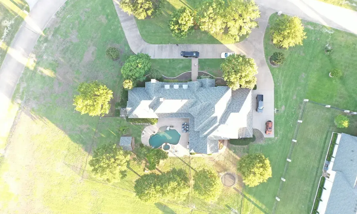 New shingle roof installation on a home in Lynn Haven